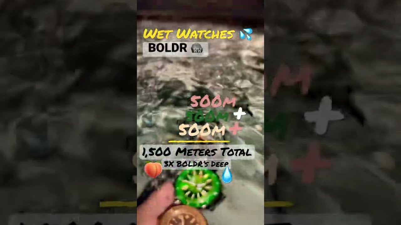 3 BOLDR’s Deep in Wet’s 💦 
