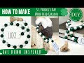 RAE DUNN INSPIRED St. Patrick’s DAY I Wood Bead GARLAND DIY | How to Tassel Tutorial