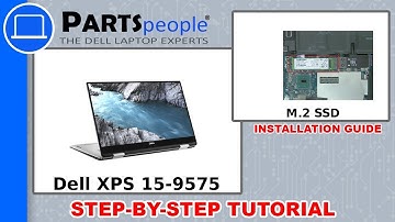 Dell XPS 15-9575 2-in1 (P73F001) M.2 SSD How-To Video Tutorial