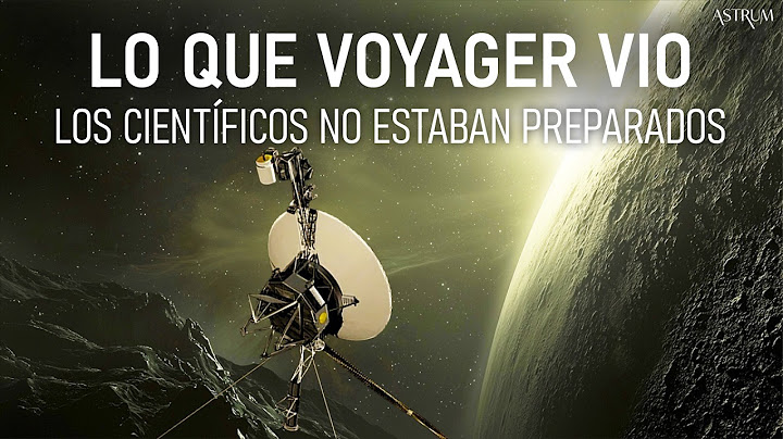 Lo que la Voyager detectó en los confines del Sistema Solar
