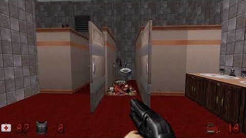 Duke Nukem 3D Cinema Bathroom Explained