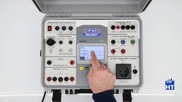 HT FULLTEST3 Tutorials - Test su differenziali RCD fino a 1A (ITA)