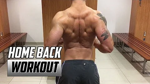 Home Back Workout - No Equipment | Back Exercises ...