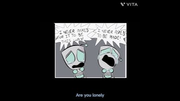 Sad gir and zim edit 😭💔(invader zim)