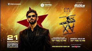 Rockstar Anirudh Xv 15 Years With You - Hyderabad Concert - Announcement Video