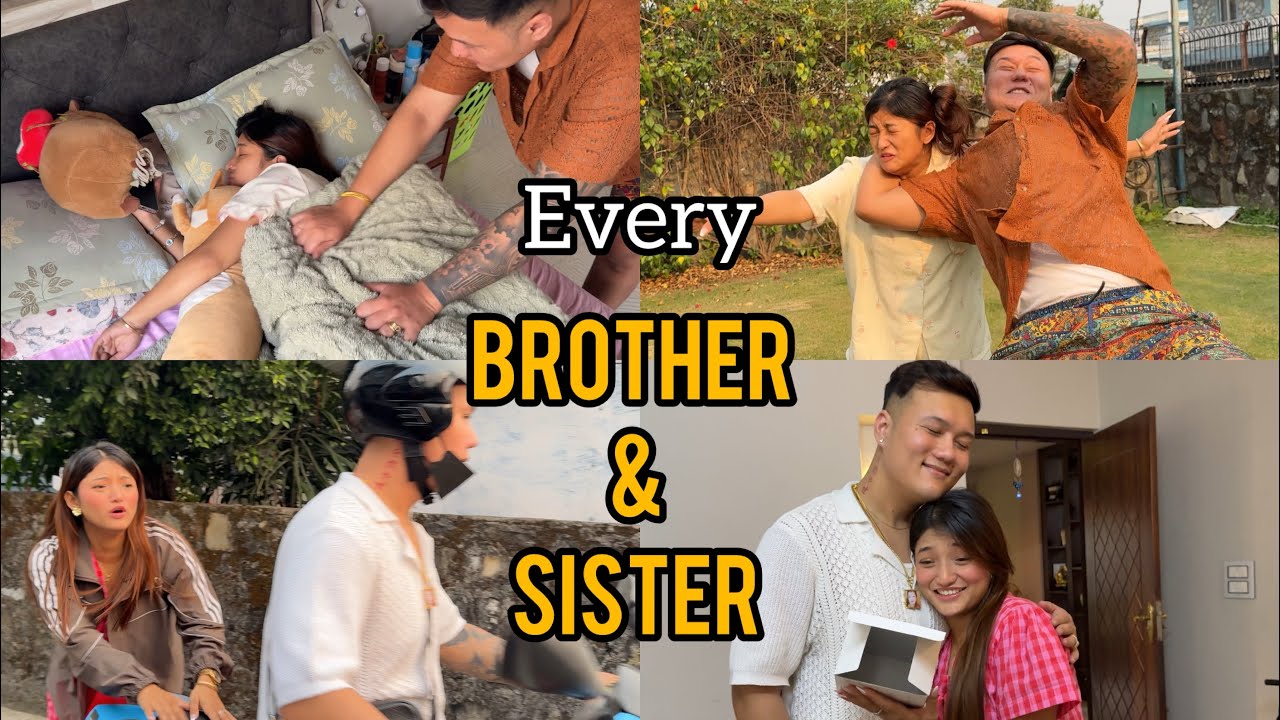 EVERY BROTHER & SISTER | Funny video😆 | Nepali ~ Ft. @sjpoon dai || it’s me Muskan ||