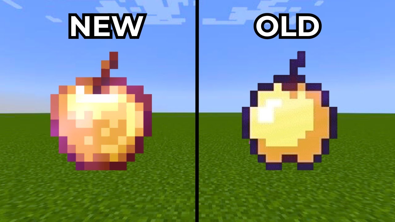 NEW vs OLD Textures In Minecraft - YouTube