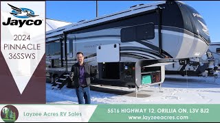 2024 Jayco Pinnacle 36SSWS  Moves through Grace with Mystery!  Layzee Acres RV Sales