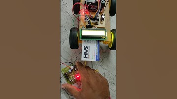 HVS-573. Smart Zone Based Vehicle speed control System Based on RF #smartvehicle#RFBasedSpeedControl