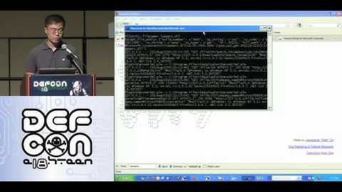 Defcon 18 - ExploitSpotting Locating Vulnerabilities out of vendor patches automatically