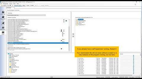Downloading Templates for use in LokProgrammer