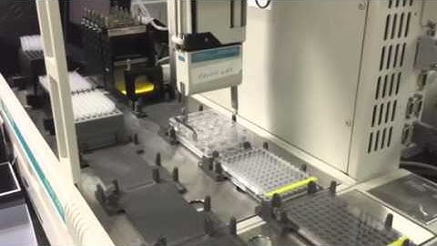 Biomek 2000 successful gripper test