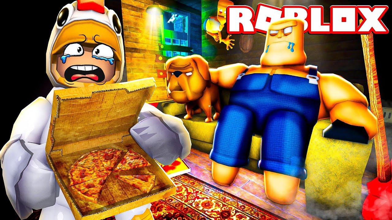 CONSEGNO LA PIZZA IN UNA VILLA SPAVENTOSA SU ROBLOX!!