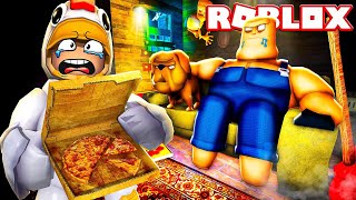 CONSEGNO LA PIZZA IN UNA VILLA SPAVENTOSA SU ROBLOX!! screenshot 5