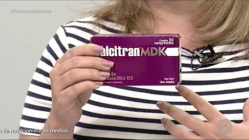 Qual é a melhor hora para tomar o Calcitran MDK?