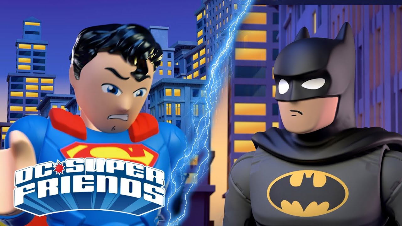 Batman vs Superman ! | DC Super Friends | Cartoons For Kids | Action videos  | Imaginext® ​ - YouTube