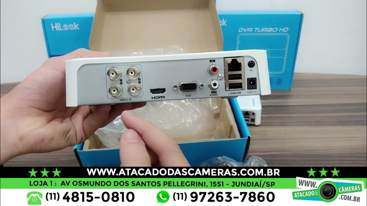 Unboxing Linha de DVR's da Hilook Multilaser ATACADO DAS CÂMERAS