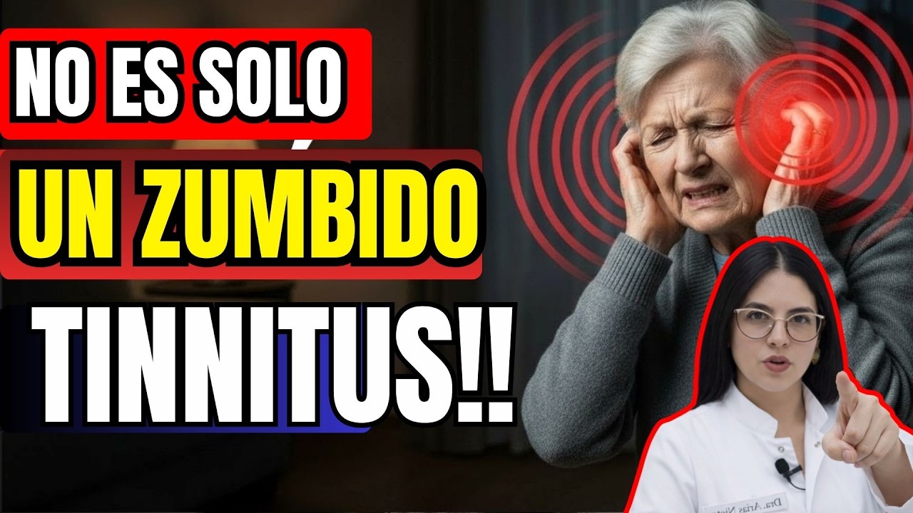 El ZUMBIDO es TINNITUS en el oído APARECE por esta razón, no lo ignores | DRA, GLORIA ARIAS