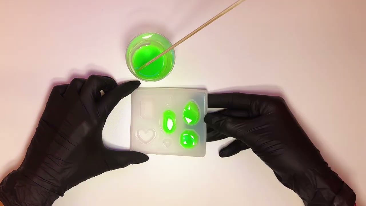 Изделия с люминофором из эпоксидной уф смолы Citrus Art