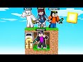 Minecraft 3 cazadores muaos vs corredor en 1 chunk  minecraft speedrun con alexy y betoffy