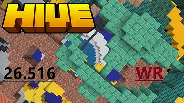 HiveMC Bedrock Gravity Speedrun in 26.516 (WR)