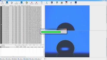 contact angle meter with color camera to measure contact angle with high speed