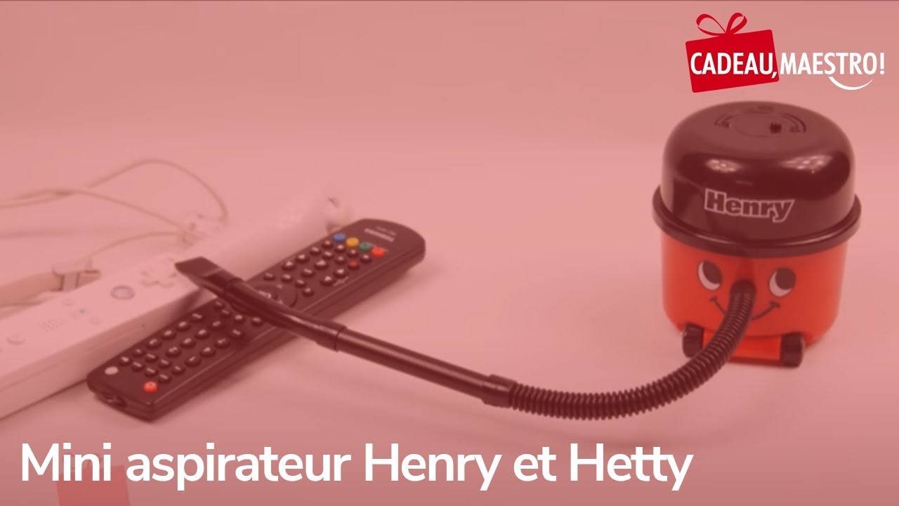 Mini aspirateur Henry et Hetty 