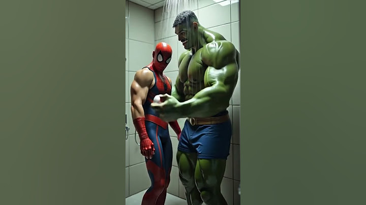 Hulk e Homem Aranha se Preparando!