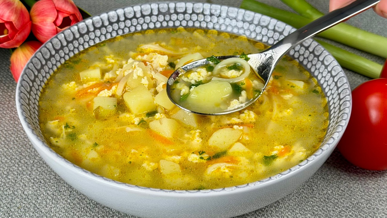 Кто сказал, что суп БЕЗ МЯСА невкусный? 😏