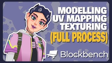 Low Poly UV Mapping & Texturing | FULL PROCESS | Blockbench