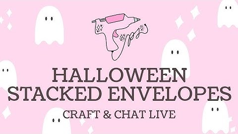 Stacked Halloween Envelopes ¦ Happy Mail ¦ Inspired by @happymailobsessed