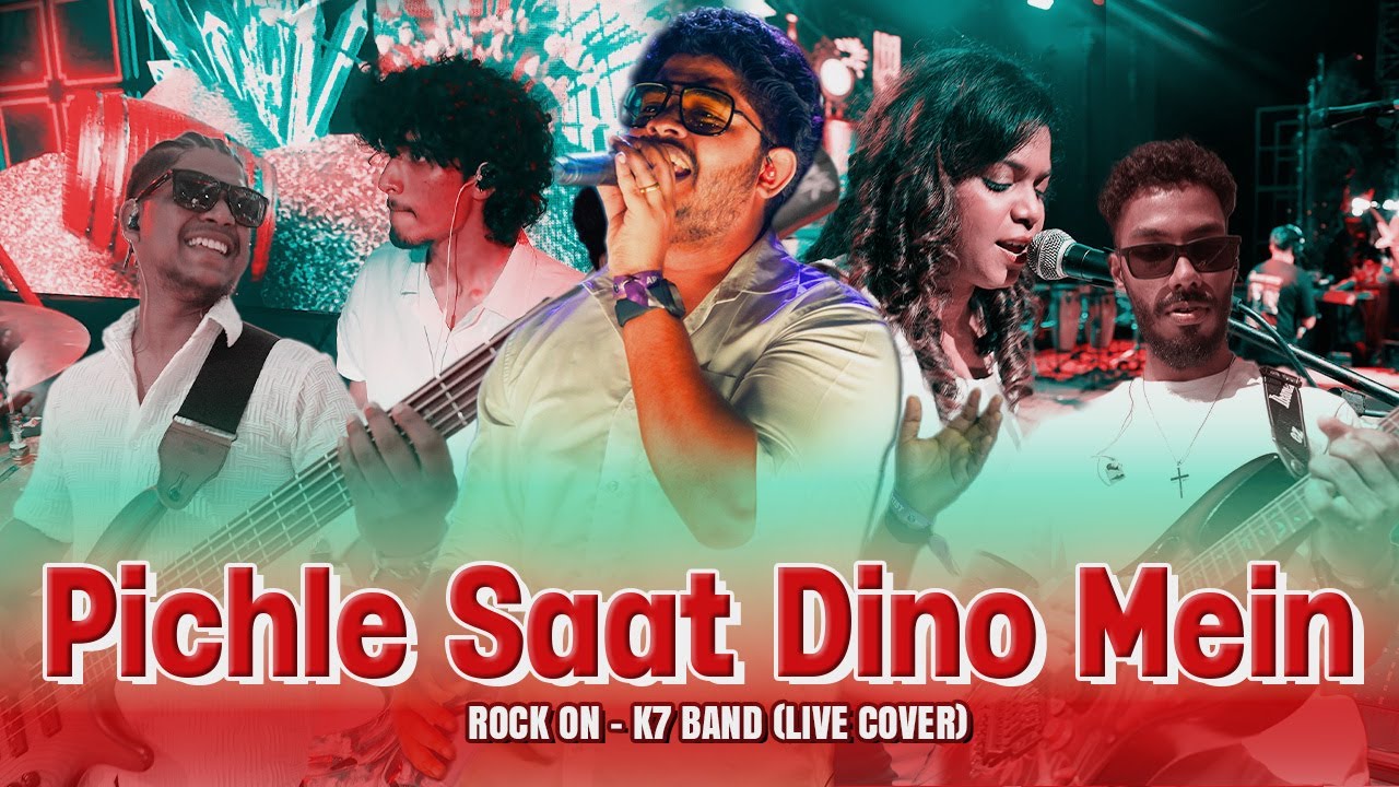 Pichle Saat Dino Mein – Rock On | Live Cover by K7 Band Goa | Oktoberfest 2025 Goa 🎸🔥