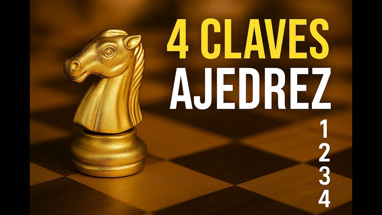 Domina el AJEDREZ en 4 PASOS