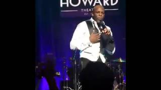 Joe sing Love Scene Live at The Howard Theatre