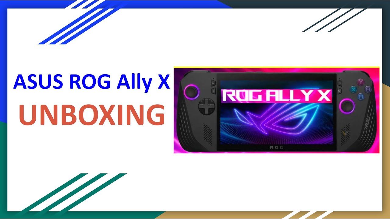 OH NO!!! TROUBLE IN GAMING PARADISE? ASUS ROG ALLY X Unboxing 