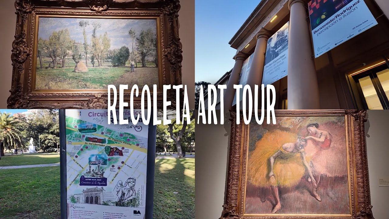 Recoleta Art Tour (Centro Cultural Recoleta, Belles Artes) 