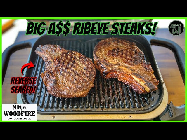 Ninja Grilled Ribeye Steak - Girls Can Grill