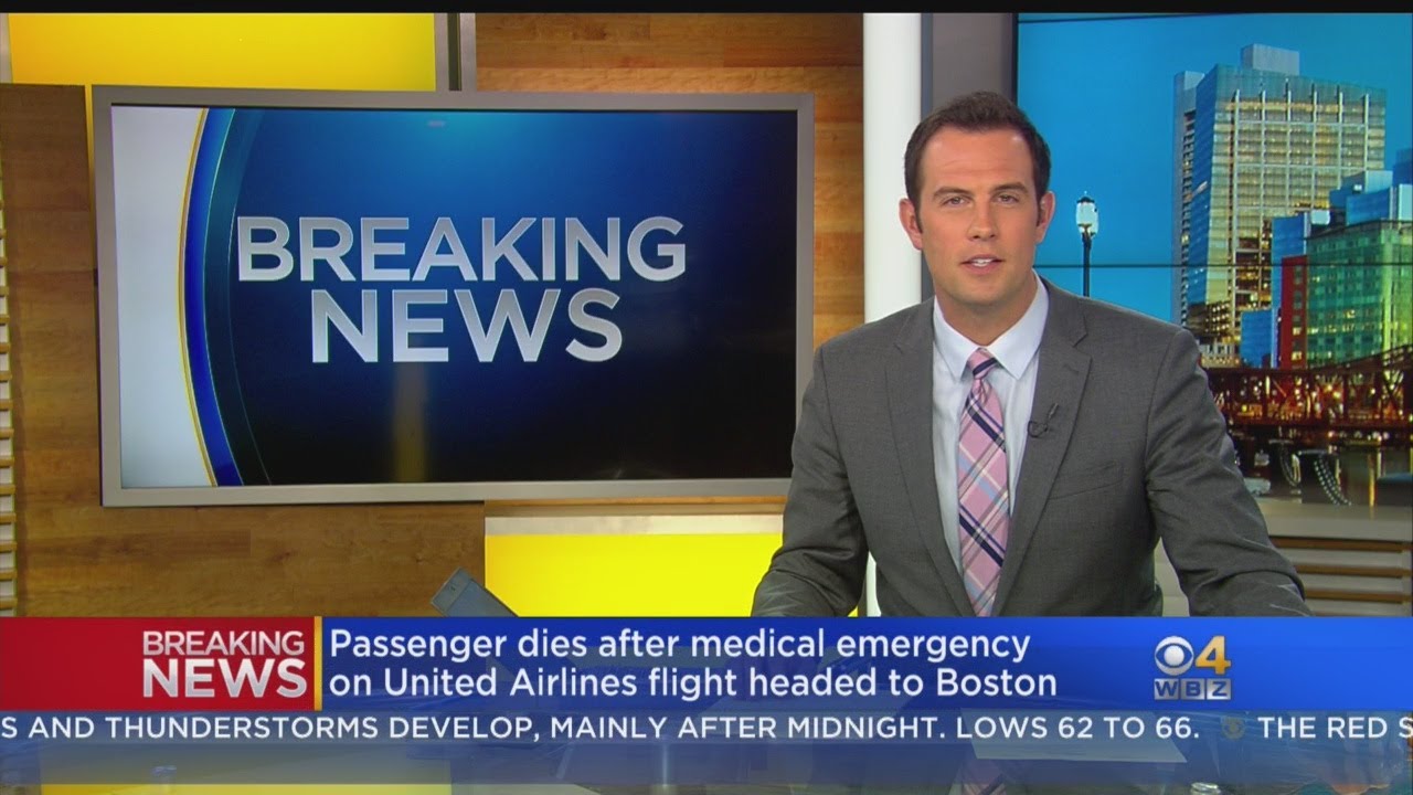 Passenger Dies On United Airlines Flight From Houston To Boston YouTube
