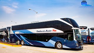 Nuevos Autobuses Volvo 9800DD Euro 6 para Omnibus de México Plus