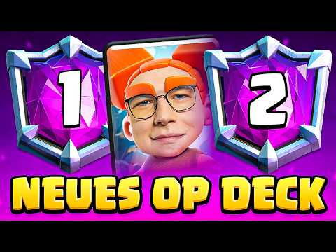 😱🥇ICH BIN PLATZ 1 UND 2 DER WELT... (Neues Bestes Deck) | Clash Royale Deutsch
