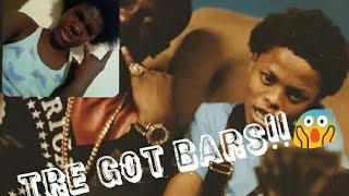 Tre Got Bars..tre Brooks - Finnesing & Grinding - Ft Buddyman Official Video Reaction