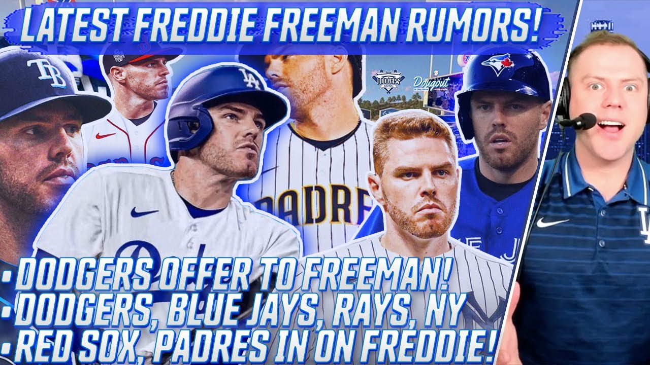 MORE FREDDIE FREEMAN RUMORS! Dodgers Offer to Freeman, Down to Yankees/Dodgers? Blue Jays Leading?