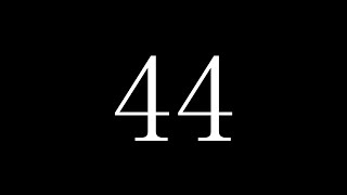Counting Challenge - Can You Keep Up (Day 44) | 44 second timer