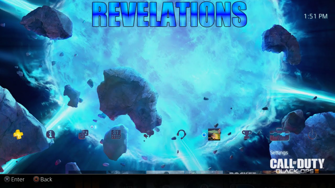 Black Ops 3: New Zombies Map Revelations PS4 theme (DLC 4 Salvation)