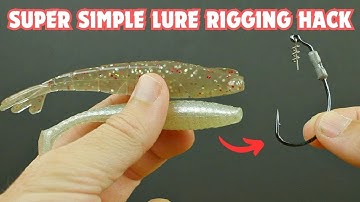 Simple Lure Rigging Hack To Instantly Save Time & Catch More Fish