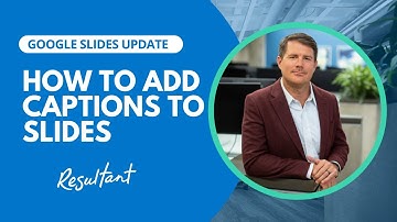 How to Add Captions to Presentations In Google Slides