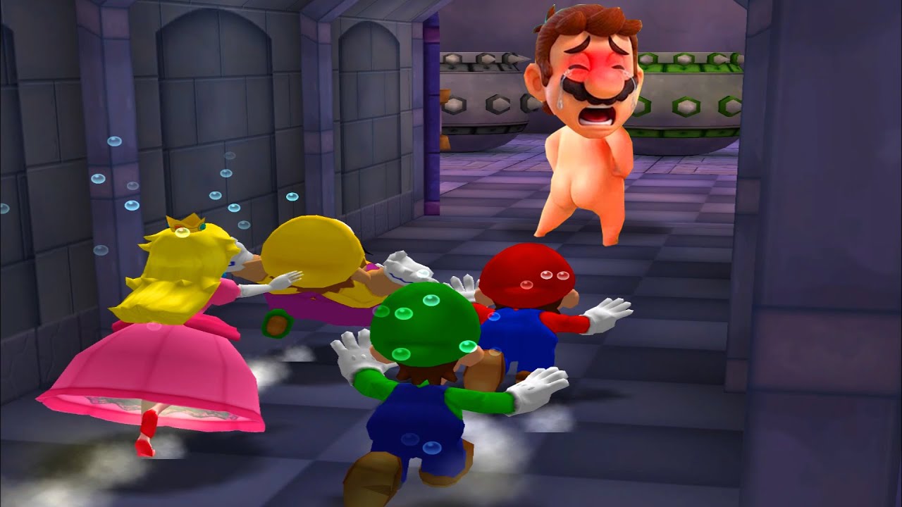 Mario Party 5 All Survival Minigames - Mario Vs Peach Vs Luigi Vs Wario (Master CPU)