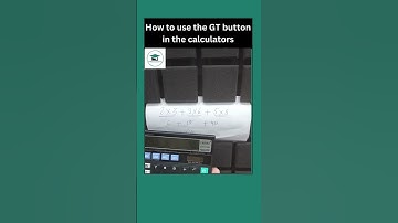 How to use the GT button in the calculators | CA Foundation Math #shorts #mathsmantri