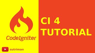 #1 Installation -  CodeIgniter 4 Tutorial