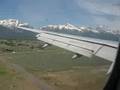 Delta Airlines - Salt Lake City to Jackson Hole Landing